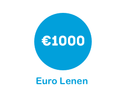 1000 euro lenen
